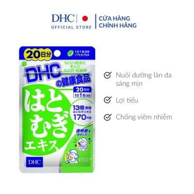 Viên uống trắng da DHC Nhật Bản 20 ngày