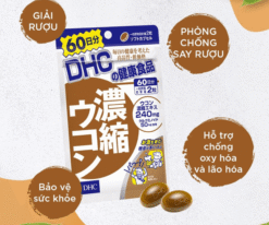 Viên uống hỗ trợ giải rượu DHC Nhật bản