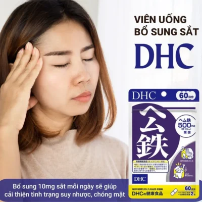 Viên uống bổ xung sắt DHC