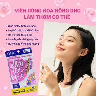 Viên uống bổ sung Hyaluronic Acid DHC, viên cấp nước DHC