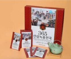 Nước Chiết Xuất Nhung Hươu Hồng Sâm Núi 365 (Hộp 30 Gói X 50ml)