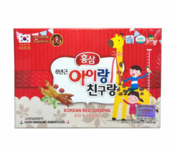 Nước Hồng Sâm trẻ em BIO Hàn Quốc hộp 30 gói * 20ml (Korea Red Ginseng Kid & Friends)
