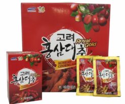 Nước Hồng Sâm Táo Đỏ KANGHWA Hàn Quốc hộp 30 gói * 80ml (Korean Red Ginseng Jujube Royal Gold)