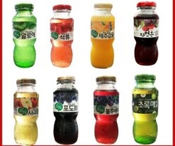 Nước trái cây Woongjin Nho - Táo- Lê- NhO- Quýt- Cà Rốt