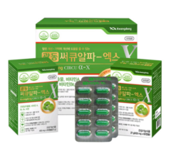 Viên uống tuần hoàn bổ não Kwangdong – 120 viên 써큐알파-엑스