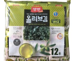 Lá Kim Ăn Liền Dongwon Vị Dầu Oliu 5g Bịch 12 Gói