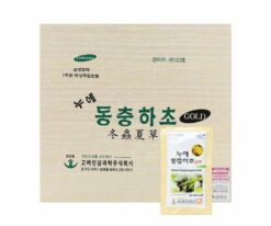 Nước Đông Trùng Hạ Thảo BIO Hàn Quốc hộp gỗ trắng 60 gói * 30ml