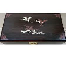 An cung ngưu hoàng Hàn Quốc Kwangdong hộp gỗ nâu