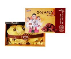 Nấm Linh Chi Vàng Thơm Hình Cô Gái Hàn Quốc Hộp 1kg