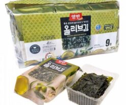 Lá Kim Ăn Liền Dongwon Vị Dầu Oliu 5g Bịch 9 Gói