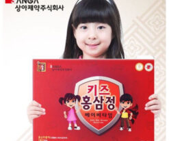 Nước Hồng Sâm trẻ em SANGA Hàn Quốc hộp màu đỏ 30 gói * 10ml