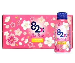 Nước Uống Collagen 82X The Pink Hộp 10 Chai- Nhật Bản