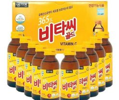 Hộp Nước Uống Bổ Sung Vitamin C 365X Vitamin C Gold Hàn Quốc 100ml