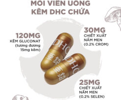 Viên uống bổ sung kẽm DHC Nhật Bản