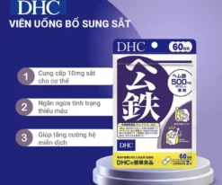 Viên uống bổ xung sắt DHC