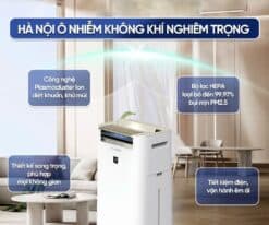 Máy lọc không khí cao cấp Sharp KI-RS50 nội địa Nhật