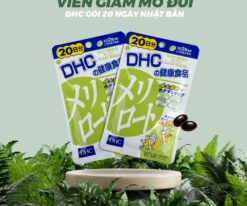 Viên uống hỗ trợ giảm mỡ đùi DHC 20 ngày Nhật Bản