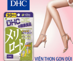 Viên uống hỗ trợ giảm mỡ đùi DHC 20 ngày Nhật Bản