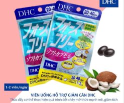 Viên uống hỗ trợ giảm cân DHC bổ sung dầu dừa Nhật Bản