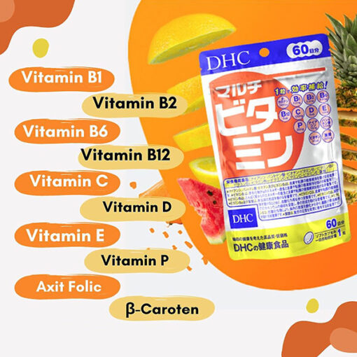 Vitamin tổng hợp DHC 60 ngày Nhật Bản
