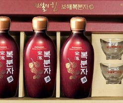 Rượu phúc bồn tử - 복분자 SET QUÀ TẶNG - 3 Chai KOREA